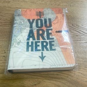 Travel journal with pen and keepsake envelope built in.  📕🌎